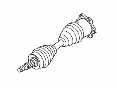 Mopar V8022691AA Axle Half Shaft