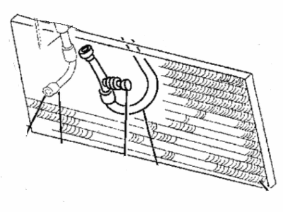 1996 Chrysler Concorde A/C Condenser - 4758586