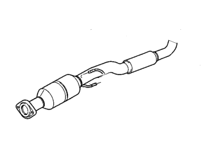 2002 Jeep Liberty Catalytic Converter - 52101251AC