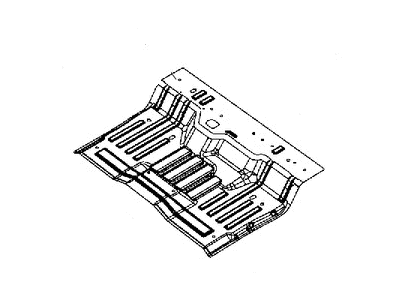 Ram Floor Pan - 68276375AD