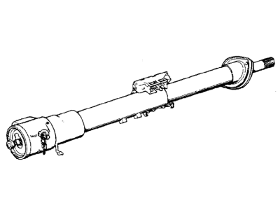 1989 Jeep Cherokee Steering Column - 52004158