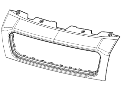 Ram ProMaster 2500 Grille - 6RD02TZZAA