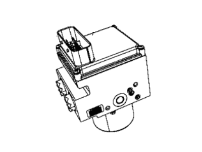 Mopar 68295364AA Anti-Lock Brake System Module