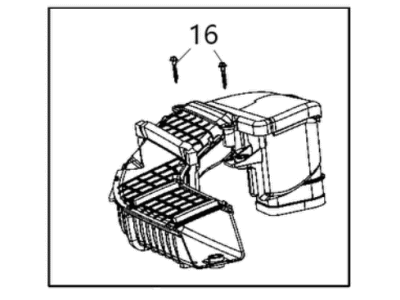 Mopar 68293181AB Clean Air Duct