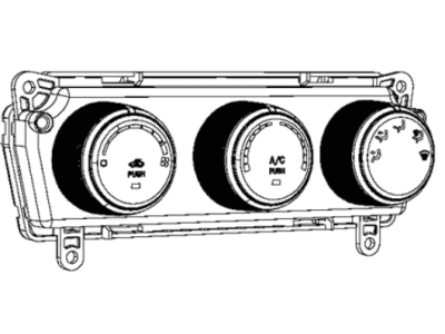 Ram ProMaster 2500 A/C Switch - 6RK11DX9AB