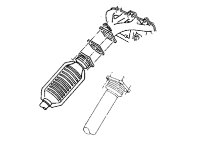 Chrysler Voyager Exhaust Pipe - E0056021