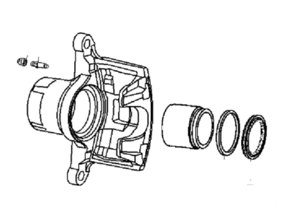 Jeep Compass Brake Caliper - 68368166AA