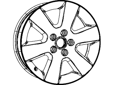 2009 Dodge Journey Spare Wheel - 1CY86SZ0AA