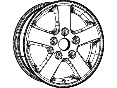 2009 Dodge Journey Spare Wheel - 1EK85PAKAA