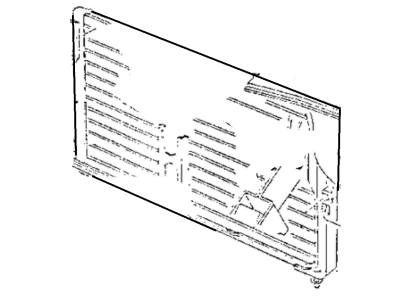 1993 Dodge Dynasty A/C Condenser - 4638132