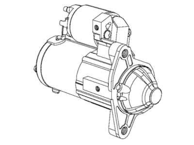 Ram 1500 Starter Motor - 68441792AA