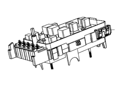 Chrysler Fuse Box - 68338717AD