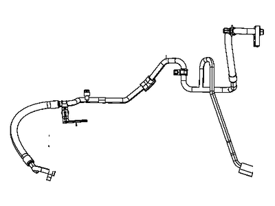 Dodge Grand Caravan A/C Hose - 68142917AA