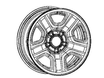 Jeep Spare Wheel - 4755582AA