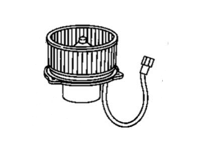 Mopar 5015866AA Motor-Blower With Wheel