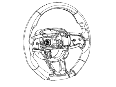 Dodge Charger Steering Wheel - 7AW05DX9AA