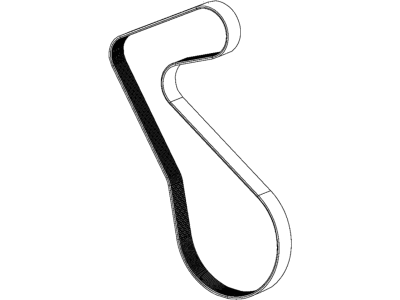 2023 Dodge Challenger Drive Belt - 53011324AA