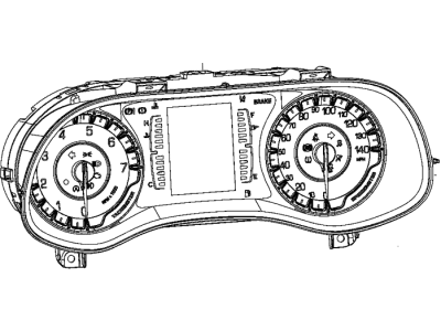 2016 Chrysler 200 Speedometer - 68259059AB