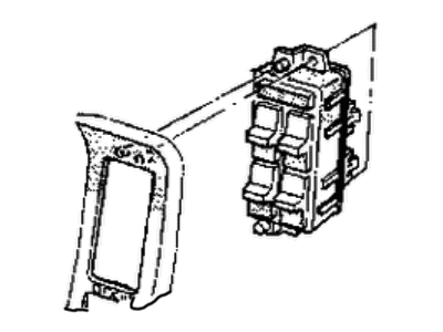 Mopar 56007654 Switch As-Assembly - Power Window (5 Gang)