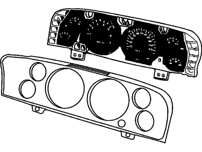 Dodge Speedometer - 5172207AH