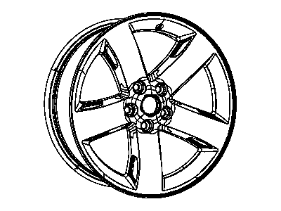 2014 Dodge Challenger Spare Wheel - 1GP23GSAAC