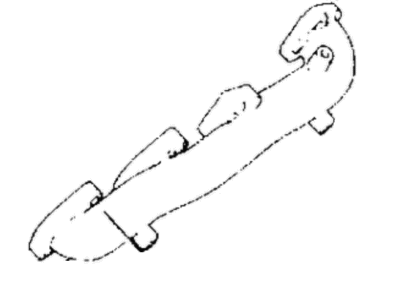 Dodge Spirit Exhaust Manifold - MD096958