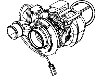 Ram Turbocharger - R8048234AE