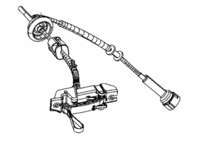 Ram 2500 Shift Cable - 68350303AC