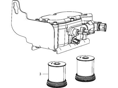 2013 Chrysler 300 Fuel Water Separator Filter - 68090648AA