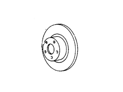 Dodge Caravan Brake Disc - V5013968AA