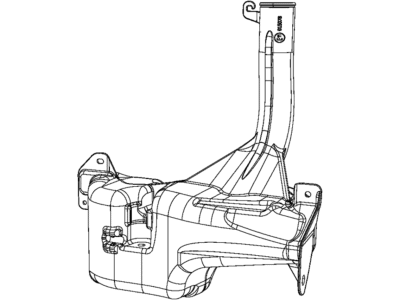 Chrysler Washer Reservoir - 68160753AA