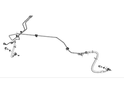 Ram 1500 Brake Line - 68260031AB