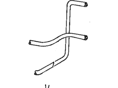 1989 Dodge Spirit Transmission Oil Cooler Hose - 4266179