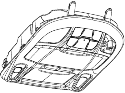 Chrysler Pacifica Dome Light - 5RK81PD2AH