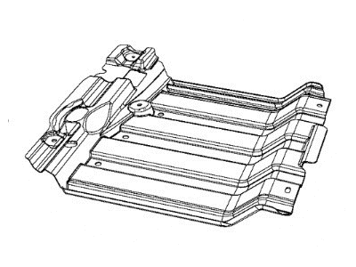 Mopar 5182517AB Belly Pan-Transmission