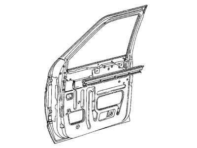 Dodge Grand Caravan Window Run - 4475299