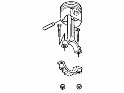 1995 Dodge Spirit Piston - 4773037