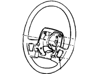 1995 Jeep Grand Cherokee Steering Wheel - 5DE64LX9