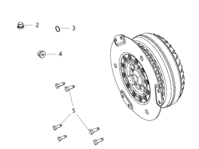 2021 Jeep Wrangler Torque Converter - 68397227AA