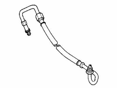 1995 Jeep Wrangler Power Steering Hose - 52004965