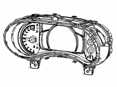 2020 Jeep Grand Cherokee Speedometer - 68454133AE