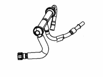 Mopar Brake Booster Vacuum Hose - 68165819AB