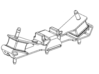 Mopar 68271946AA ISOLATOR-Transmission Mount