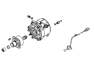 Dodge Ram 50 A/C Compressor - MB630342