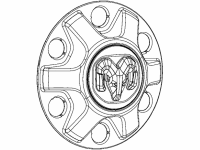 2021 Ram 1500 Wheel Cover - 68504590AA