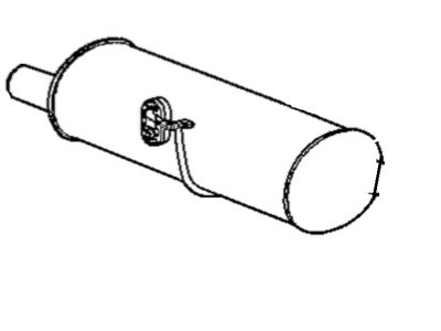 Dodge Caravan Muffler - E0054487AA