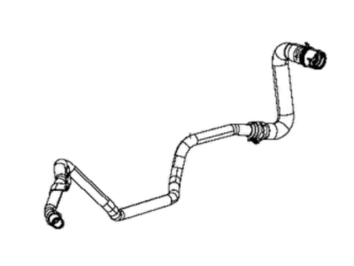 2021 Jeep Wrangler Radiator Hose - 68282496AF