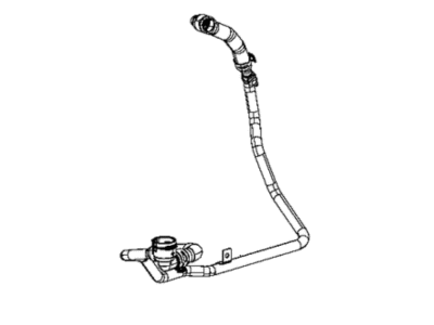 2021 Jeep Wrangler Radiator Hose - 68299339AF