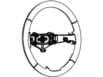 2018 Dodge Journey Steering Wheel - 5SF62DX9AA