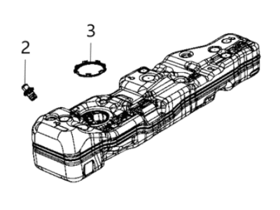 Jeep Fuel Tank - 68414683AC